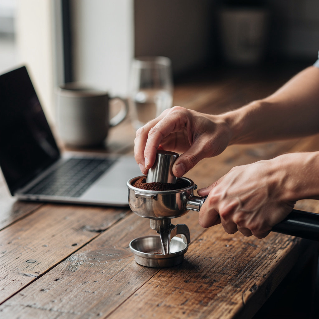 Blue Bean Roasters Portland Oregon cafe and workspace showcasing our community hub for coffee and productivity
